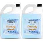 Płyn do płukania Zielko Fresh Sky naturalny niebieski ochrona włókien 2x5 10L