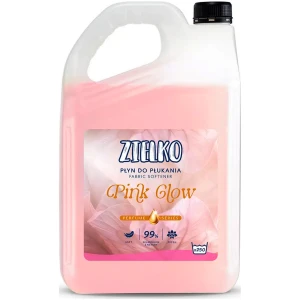 Płyn do płukania Zielko Pink Glow eko naturalny różowy miękkie ubrania 5L