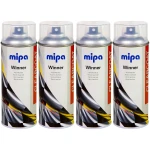 Lakier bezbarwny połysk Mipa Winner szybkoschnący UV akryl Spray 4x