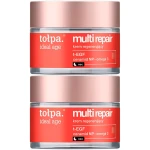 Krem na Noc Tołpa Multi Repair Regenerujący Ujędrniający Odżywiający 2x50ml