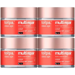 Krem na Noc Tołpa Multi Repair Regenerujący Ujędrniający Odżywiający 4x50ml