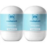 Antyperspirant bloker potu Medispirant Roll-On Ałun Mineralny 2x40ml