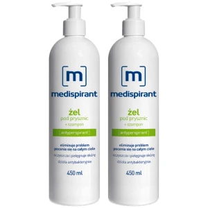 Żel pod prysznic Szampon Medispirant 2 w 1 przeciw poceniu 2x450ml
