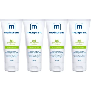 Żel pod prysznic Szampon Medispirant 2 w 1 Przeciw Poceniu 4x180ml