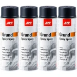 Podkład epoksydowy APP Grund Epoxy Spray Grafitowy 4x500ml 2L