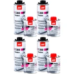 Powłoka ochronna poliuretanowa APP Predator C300 3:1 Czarny 4x 600ml + Utw