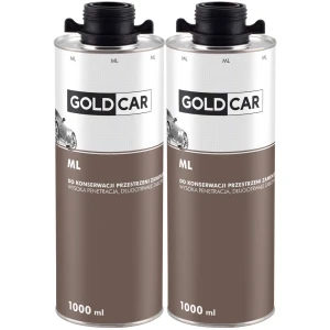Wosk do profili zamkniętych GOLDCAR ML Bezbarwny 2x1 2L