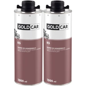 Konserwacja powłoka elastyczna GOLDCAR KS baranek Czarny 2x1 2kg