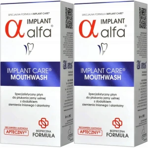 Płyn do płukania jamy ustnej Alfa Implant Atos Łagodny 2x200 400ml