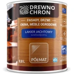 Lakier jachtowy DREWNOCHRON wodoodporny półmat 0,8L (1)