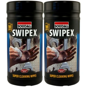 Ściereczki czyszczące Soudal Swipex niepylące skuteczne myją 200 szt.