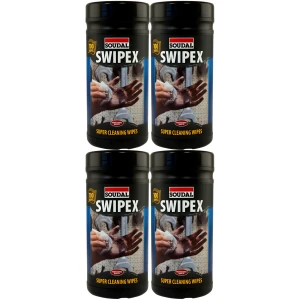 Ściereczki czyszczące Soudal Swipex niepylące skuteczne myją 400 szt.