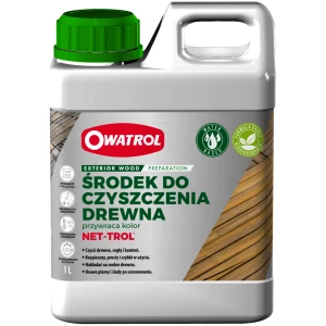 Środek do mycia drewna Owatrol Wood Cleaner Odszarzacz żel 1L