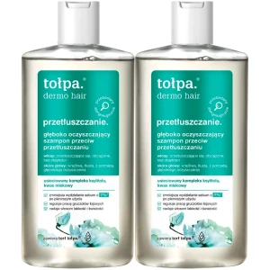 Oczyszczający Szampon Tołpa Włosy Przetłuszczające się Wydajny 2x250 500ml