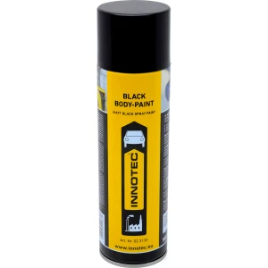 Lakier w sprayu INNOTEC Black Body Paint matowy Czarny Spray 500ml (1)