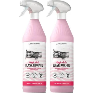 Płyn do plastików LPD Twoje Auto Blask kokpitu Chroni myje Spray 2x