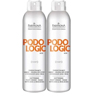 Zmiękczający krem-maska do stóp Farmona Podologic Acid AHA BHA 2x 150ml