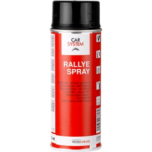 Lakier samochodowy CARSYSTEM Rallye-Spray Czarny mat 400ml (1)