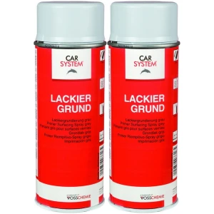 Grunt antykorozyjny CARSYSTEM Lackier Grund J. Szary Spray 2x 400ml