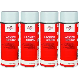 Grunt antykorozyjny CARSYSTEM Lackier Grund J. Szary Spray 4x 400ml