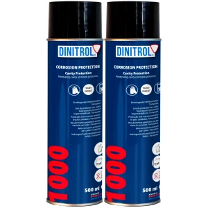 Bezbarwny wosk penetrujący DINITROL 1000 Penetrant HS Spray 2x500 1L