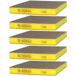 Dwustronna gąbka ścierna INDASA 595107 98x120x13mm Fine P220 5x