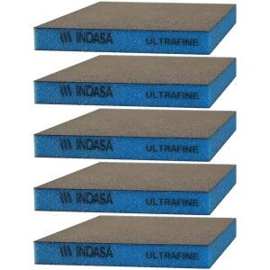 Dwustronna gąbka ścierna INDASA 595145 98x120x13mm Ultra Fine P800 5x