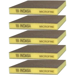 Dwustronna gąbka ścierna INDASA 595169 98x120x13mm Micro Fine P1500 5x