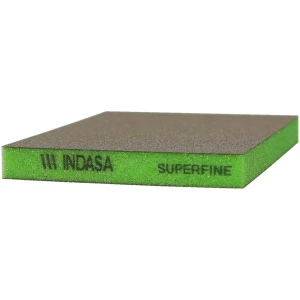 Dwustronna gąbka ścierna INDASA 595121 98x120x13mm Super Fine P400 1 szt.