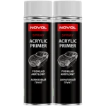 Biały Podkład akrylowy NOVOL Acrylic Primer Spray 2x 500ml
