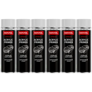 Podkład Biały akrylowy NOVOL Acrylic Primer Spray 6x 500ml