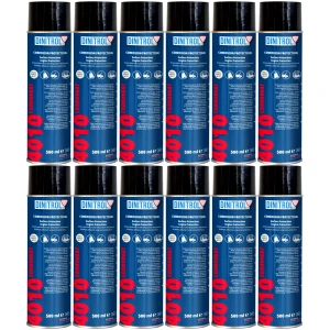 Suchy wosk odporny do 200°C DINITROL 4010 Konserwacja Spray 12x 500ml