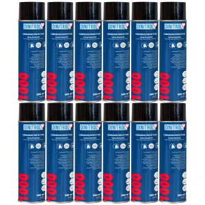Bezbarwny wosk penetrujący DINITROL 1000 Penetrant HS Spray 12x500 6L
