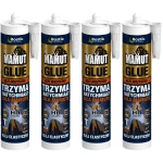 Klej montażowy MAMUT Glue Bostik Mocny Elastyczny Biały 4x 290ml
