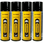 Lakier aluminium INNOTEC Alu Finish Szary Spray 4x 500ml