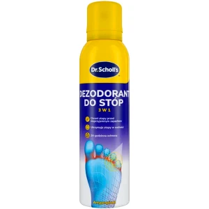 Dezodorant do stóp SCHOLL 3 w 1 Ochrona 24h Odświeża Antyperspirant 150ml