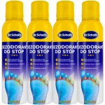 Antyperspirant do stóp SCHOLL 3 w 1 Odświeżacz i Ochrona Spray 4x