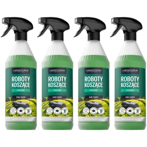Płyn do mycia kosiarek i robotów LPD Trawa Soki Roślinne Spray 4x 600ml