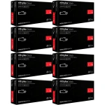Rękawice nitrylowe czarne Mercator Nitrylex Black 8-9 L 8x100 800 szt.