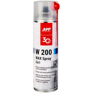 Wosk 2w1 Bezbarwny Podwozie i profile APP W 200 Wax Spray 500ml