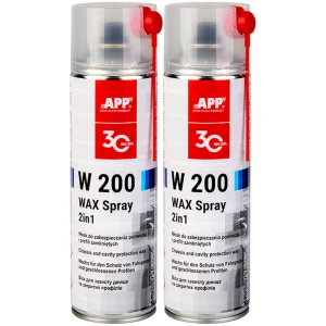 Wosk 2w1 Bezbarwny Podwozie i profile APP W 200 Wax Spray 2x500 1L