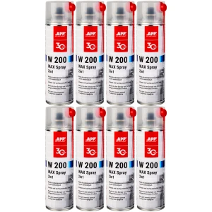 Wosk 2w1 Bezbarwny Podwozie i profile APP W 200 Wax Spray 8x500ml 4L