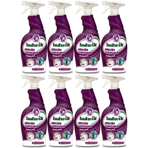 Mleczko czyszczące wybielające Ludwik Aktywna Piana Chlor Spray 8x