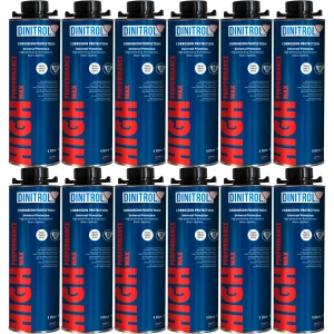 Bezbarwny wosk konserwacja DINITROL HP High Performance 180°C Hydrofobowy Suchy 12L