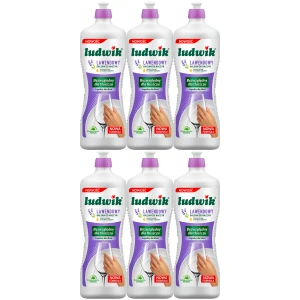 Balsam do mycia naczyń Ludwik Lawendowy Wydajny 6x 900g