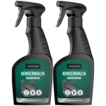 Płyn do konserwacji grobów D-LUX Granit Marmur Kamień Spray 2x500 1L