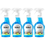 Płyn do mycia mebli i szkła D-LUX Meble na kurz smugi Spray 4x