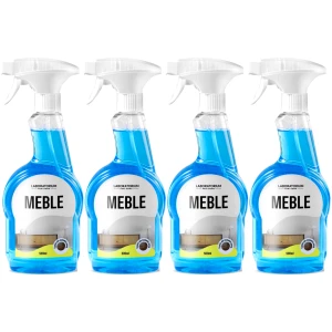 Płyn do mycia mebli i szkła D-LUX Meble na kurz smugi Spray 4x