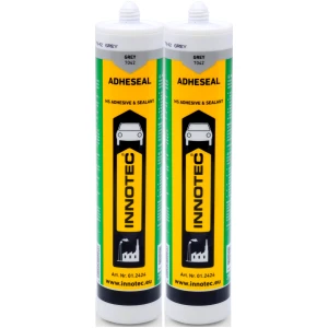 Natryskowa masa uszczelniacz Innotec Adheseal klej polimer Szary 2x290ml