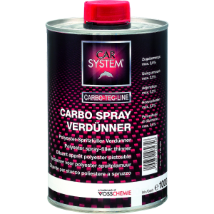Rozcieńczalnik CARSYSTEM Carbo UV do karbonu Spray 1L